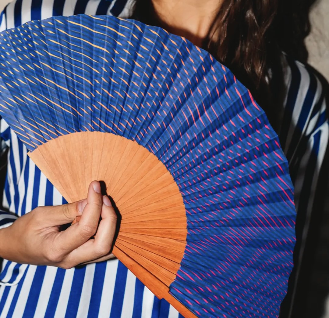 Dancing Waves Fan