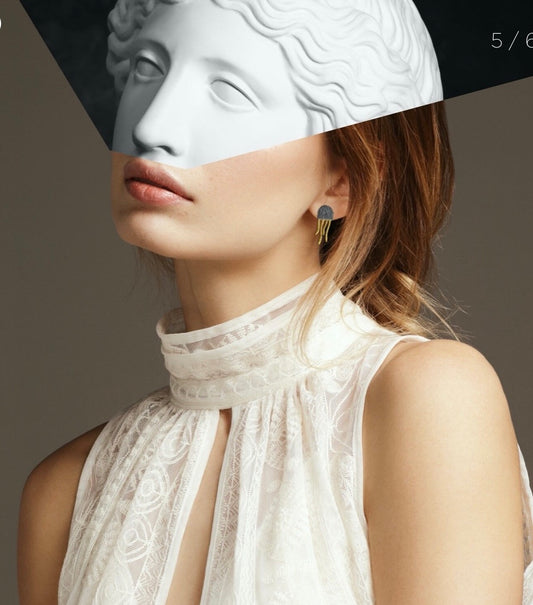 Medusa earrings