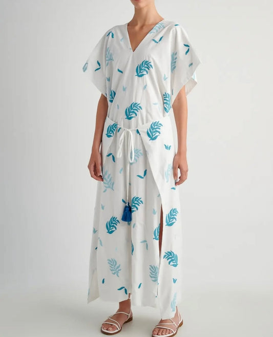 Embroidered Maxi Dress